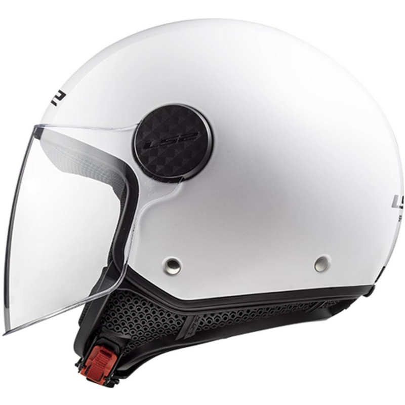 Atvērtā motocikla ķivere LS2 OF558 Sphere II Solid balta