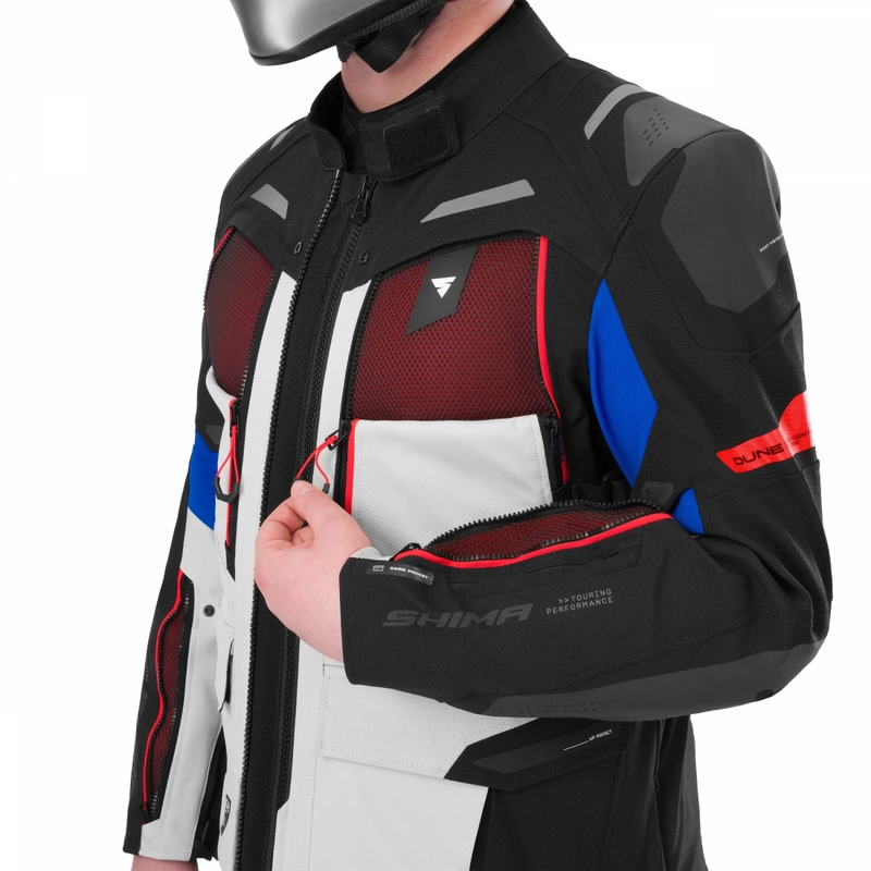 Shima Dune 2.0 motocikla jaka, zila