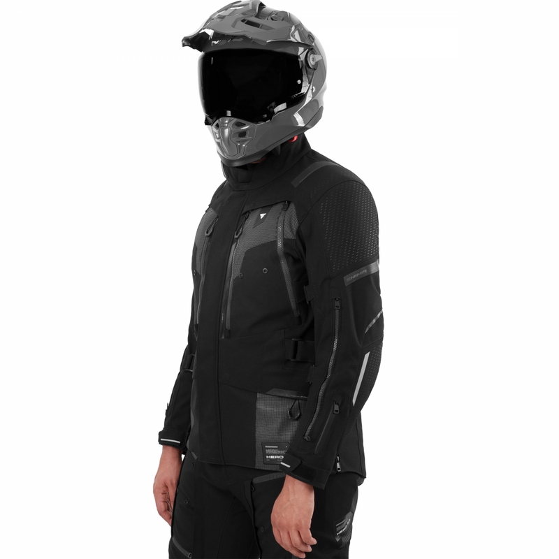 Shima Hero 3.0 motocikla jaka melna