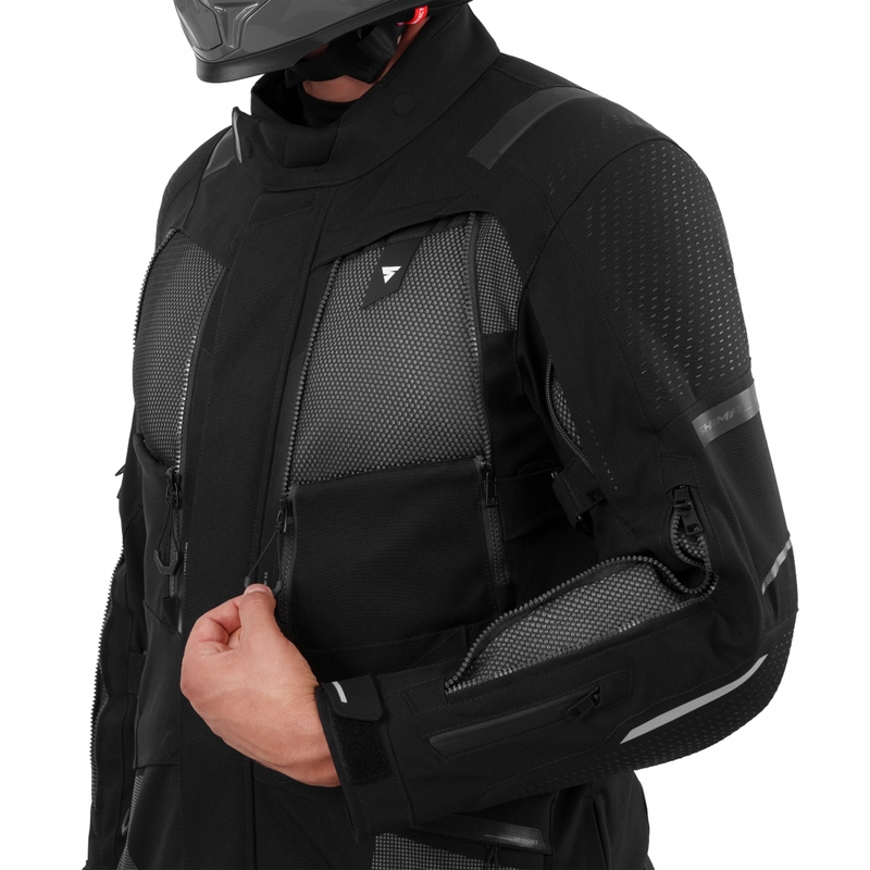 Shima Hero 3.0 motocikla jaka melna