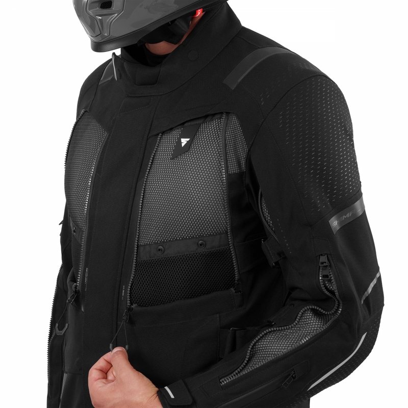 Shima Hero 3.0 motocikla jaka melna