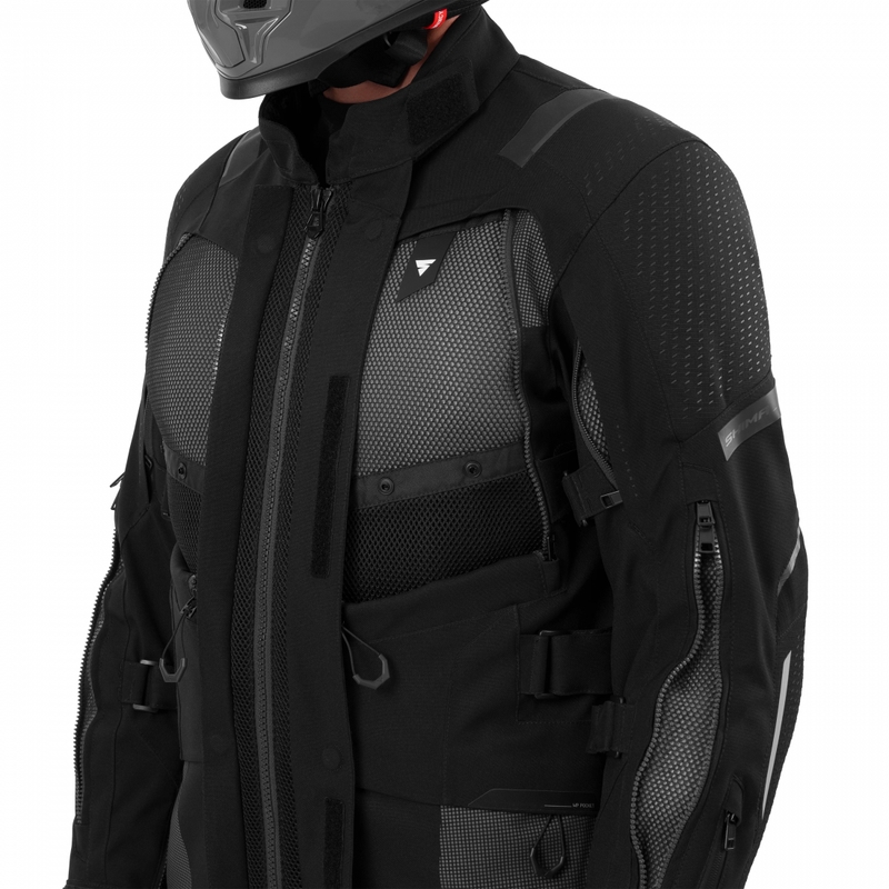 Shima Hero 3.0 motocikla jaka melna