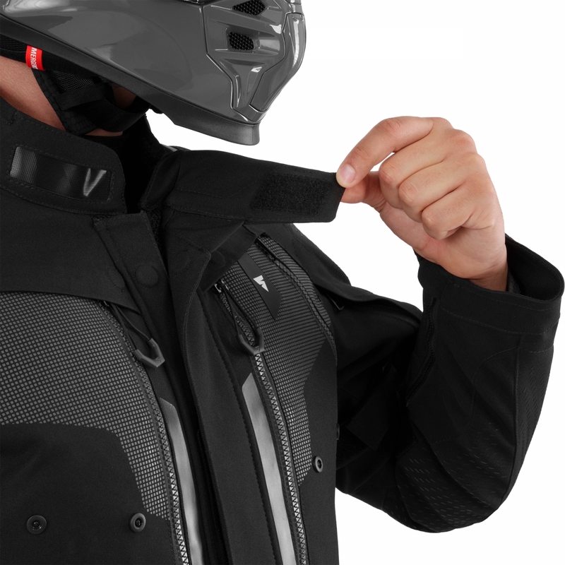 Shima Hero 3.0 motocikla jaka melna