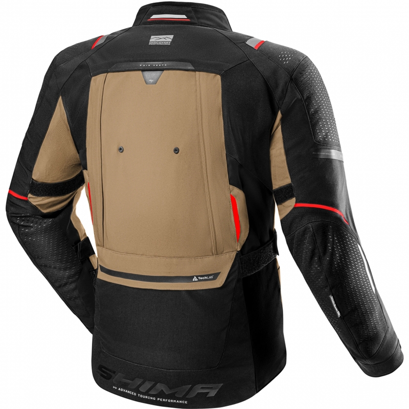 Shima Hero 3.0 motocikla jaka brūna
