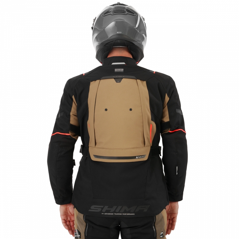 Shima Hero 3.0 motocikla jaka brūna