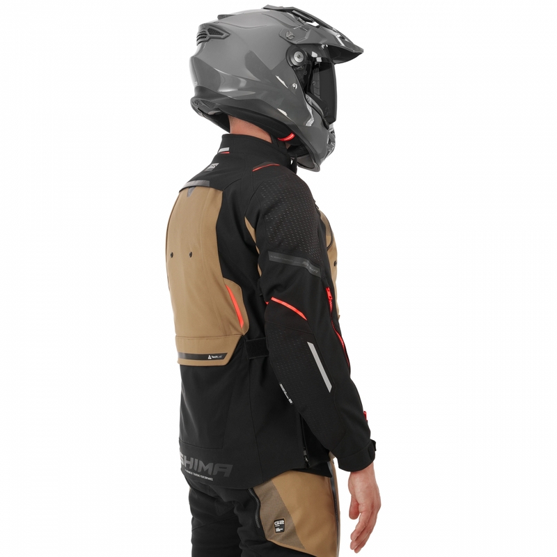 Shima Hero 3.0 motocikla jaka brūna