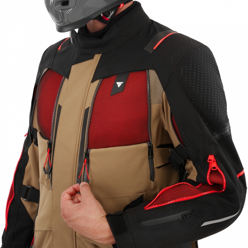 Shima Hero 3.0 motocikla jaka brūna