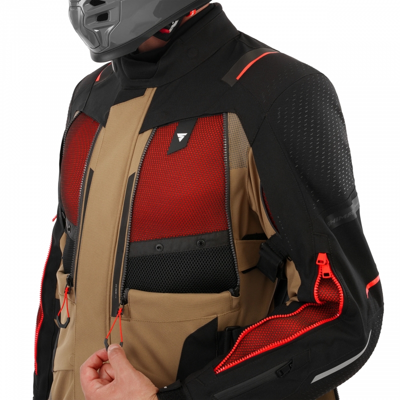 Shima Hero 3.0 motocikla jaka brūna