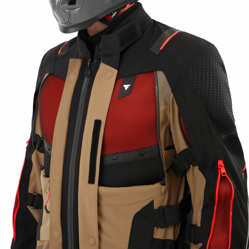 Shima Hero 3.0 motocikla jaka brūna