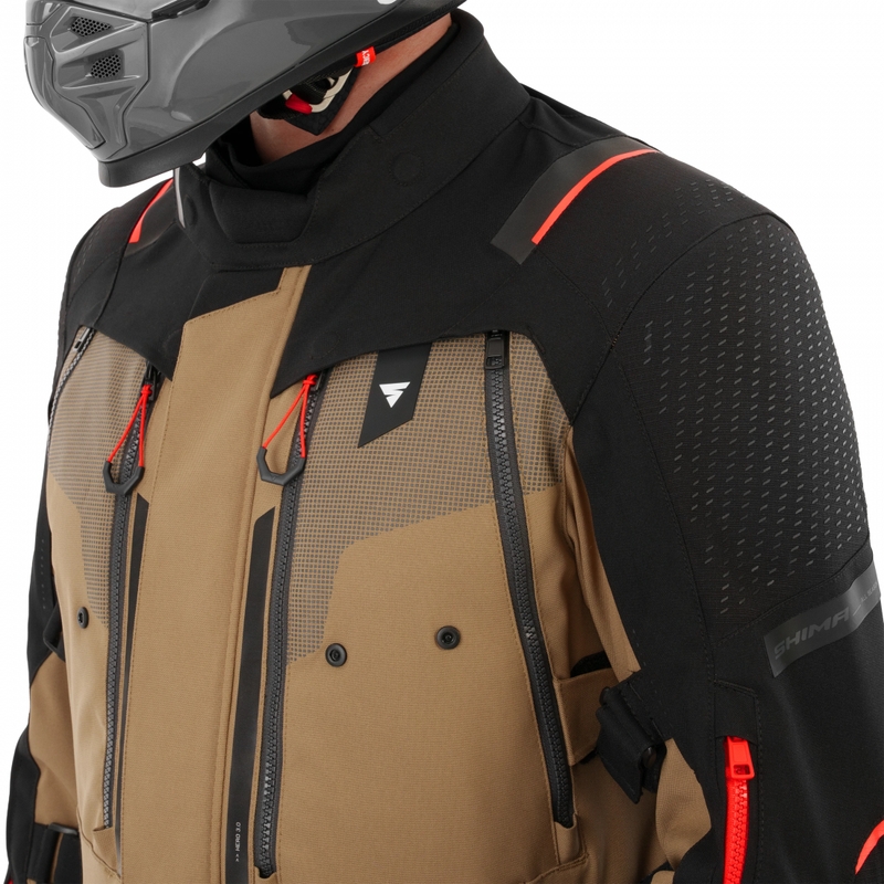 Shima Hero 3.0 motocikla jaka brūna