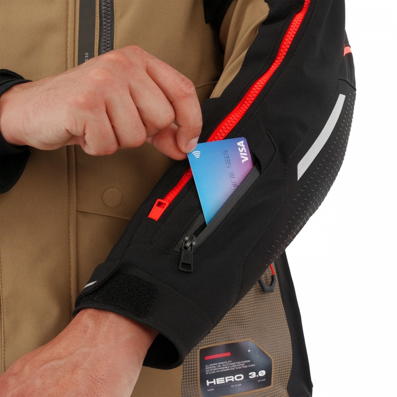 Shima Hero 3.0 motocikla jaka brūna