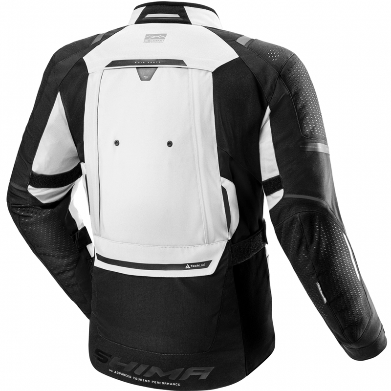 Shima Hero 3.0 motocikla jaka pelēkmelna