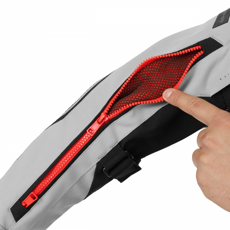 Shima Hero 3.0 motocikla jaka pelēki sarkana