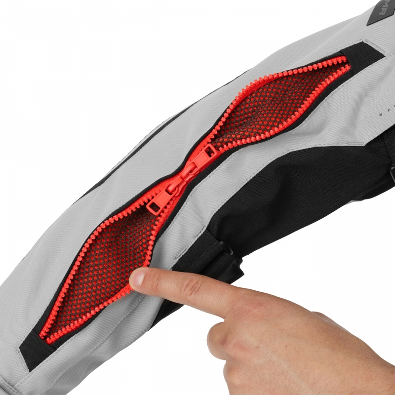 Shima Hero 3.0 motocikla jaka pelēki sarkana