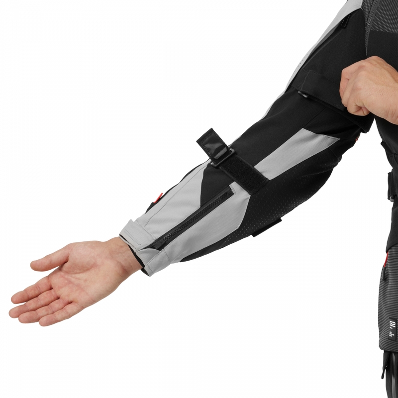 Shima Hero 3.0 motocikla jaka pelēki sarkana