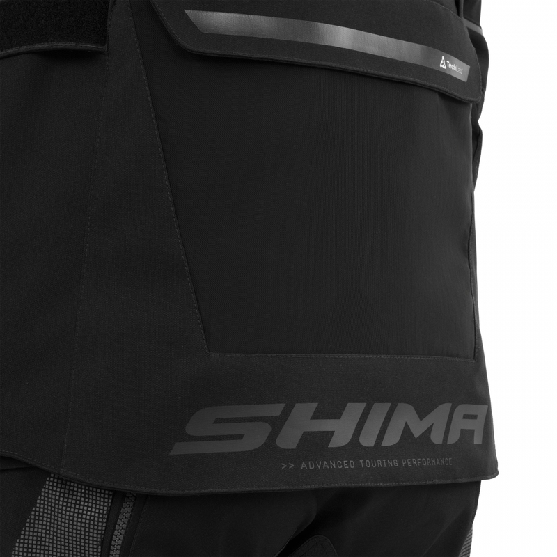 Shima Hero 3.0 motocikla jaka pelēki sarkana