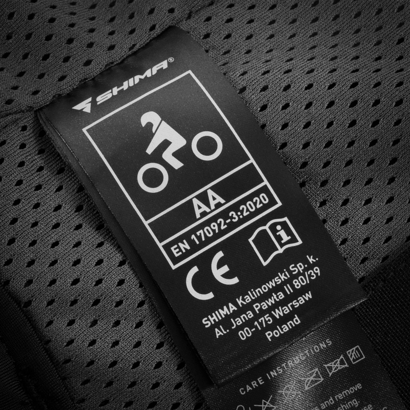 Shima Hero 3.0 motocikla jaka pelēki sarkana