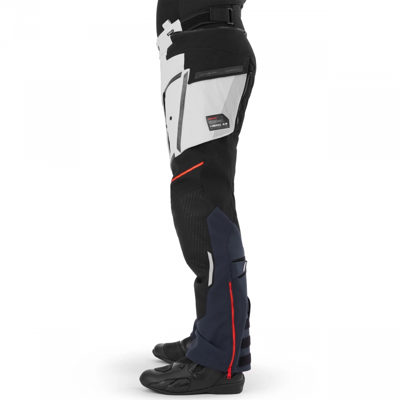 Shima Hero 3.0 motocikla bikses pelēkzilas