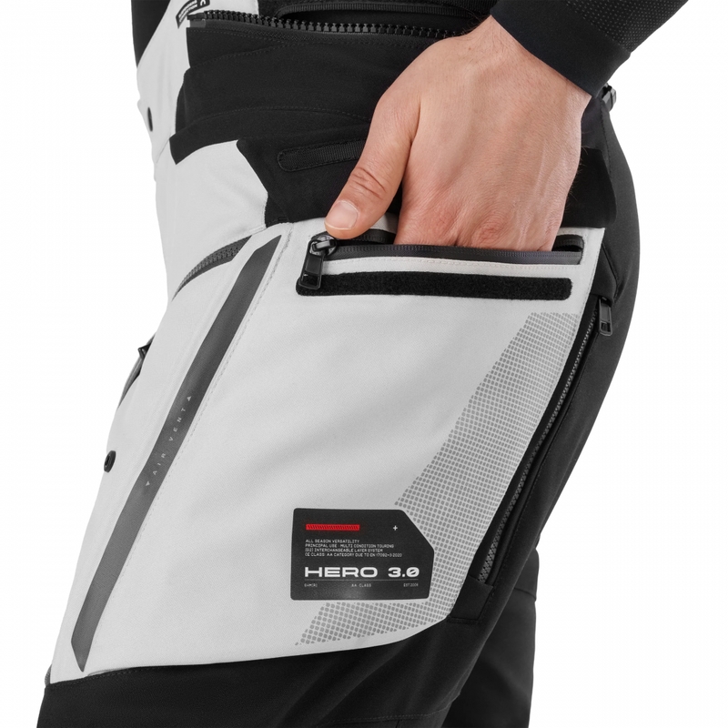 Shima Hero 3.0 motocikla bikses pelēkzilas