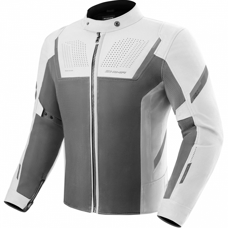 Shima Rush 3.0 Air motocikla jaka pelēka