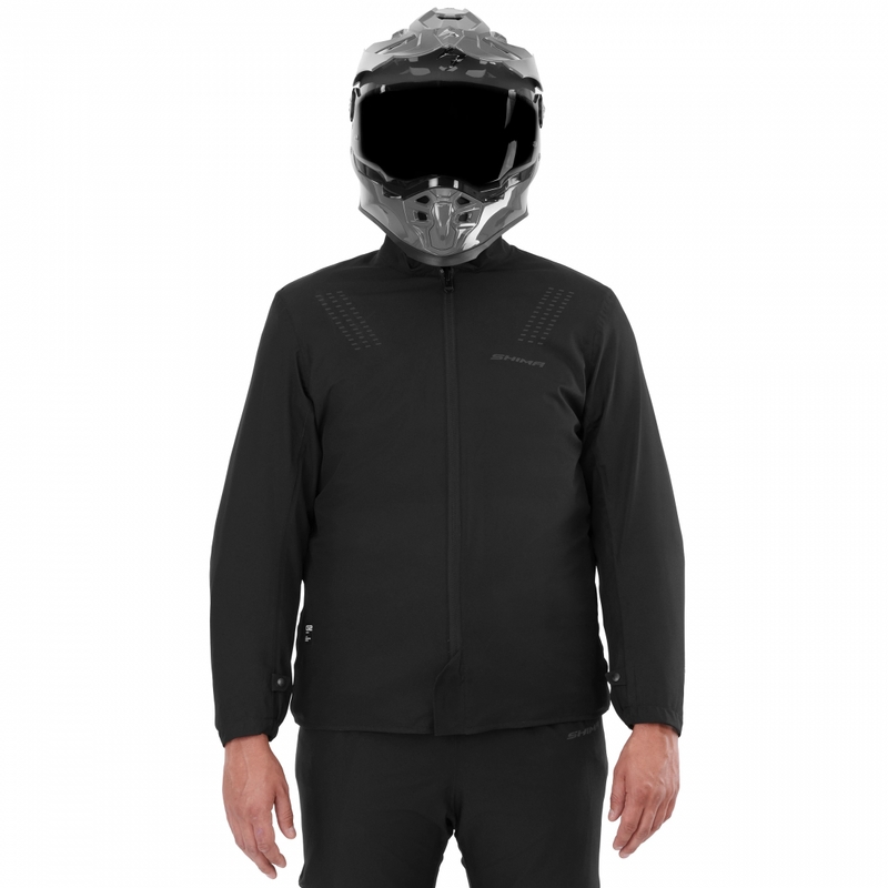 Shima Rush 3.0 Air motocikla jaka pelēka