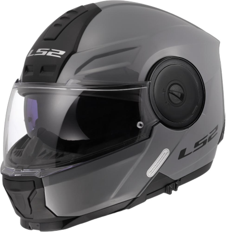 Atverama motocikla ķivere LS2 FF902 Scope II Nardo pelēka