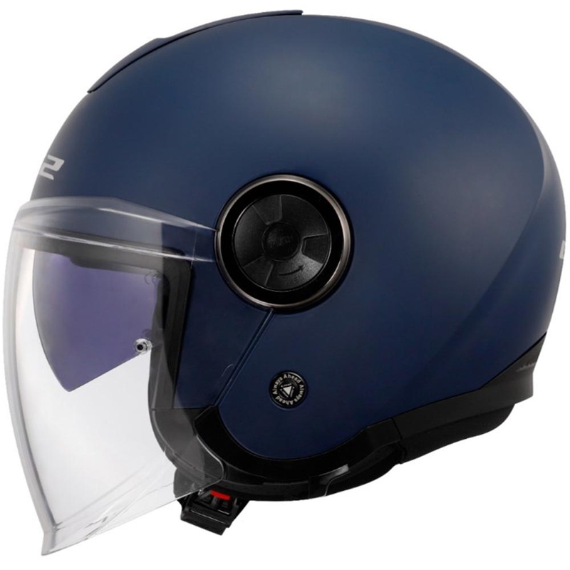 Atvērtā motocikla ķivere LS2 OF620 Classy Solid matēta tumši zila