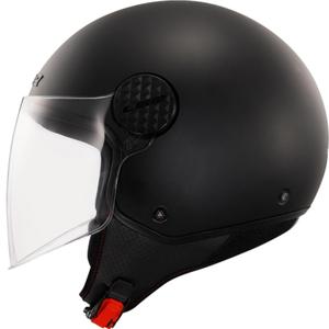 Atvērtā motocikla ķivere LS2 OF558 Sphere Lux II Solid matēta melna