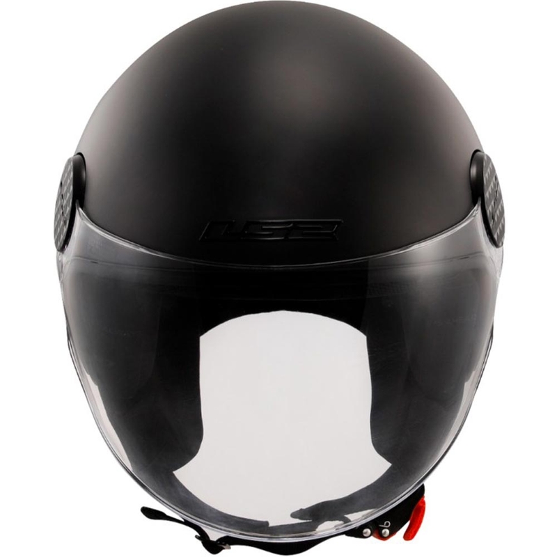 Atvērtā motocikla ķivere LS2 OF558 Sphere Lux II Solid matēta melna