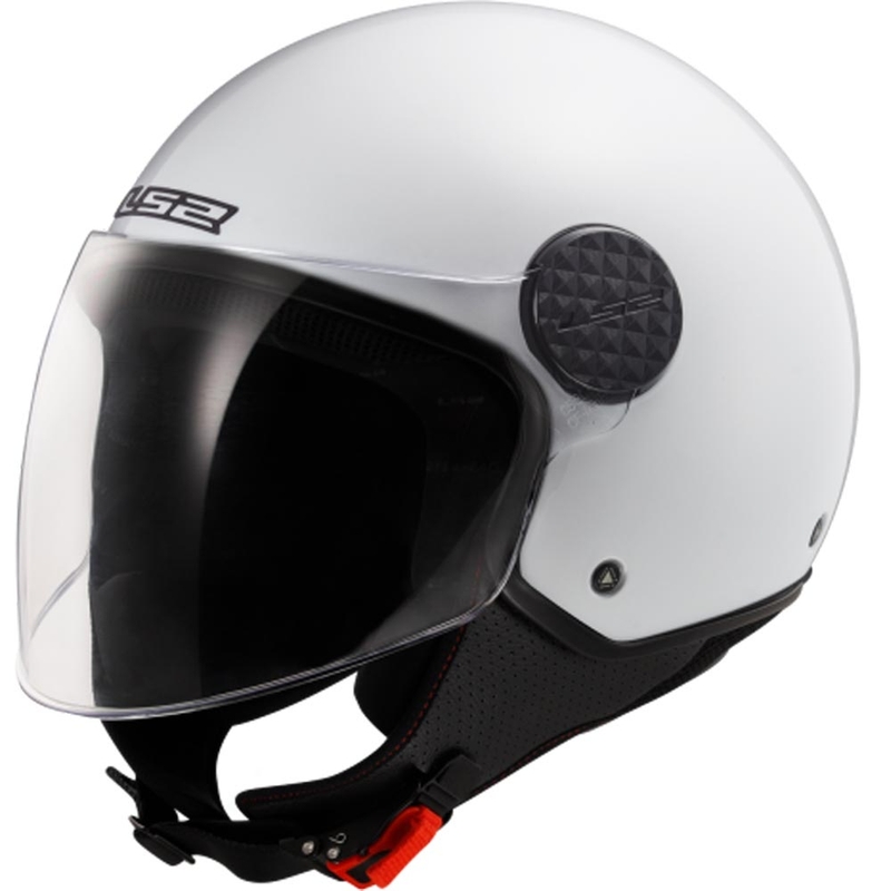 Atvērtā motocikla ķivere LS2 OF558 Sphere Lux II Solid balta