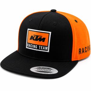 KTM Kids Team Flat Cap OS melna-oranža