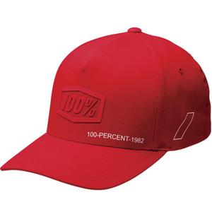 Bērnu cepure 100% Shadow Snapback sarkana