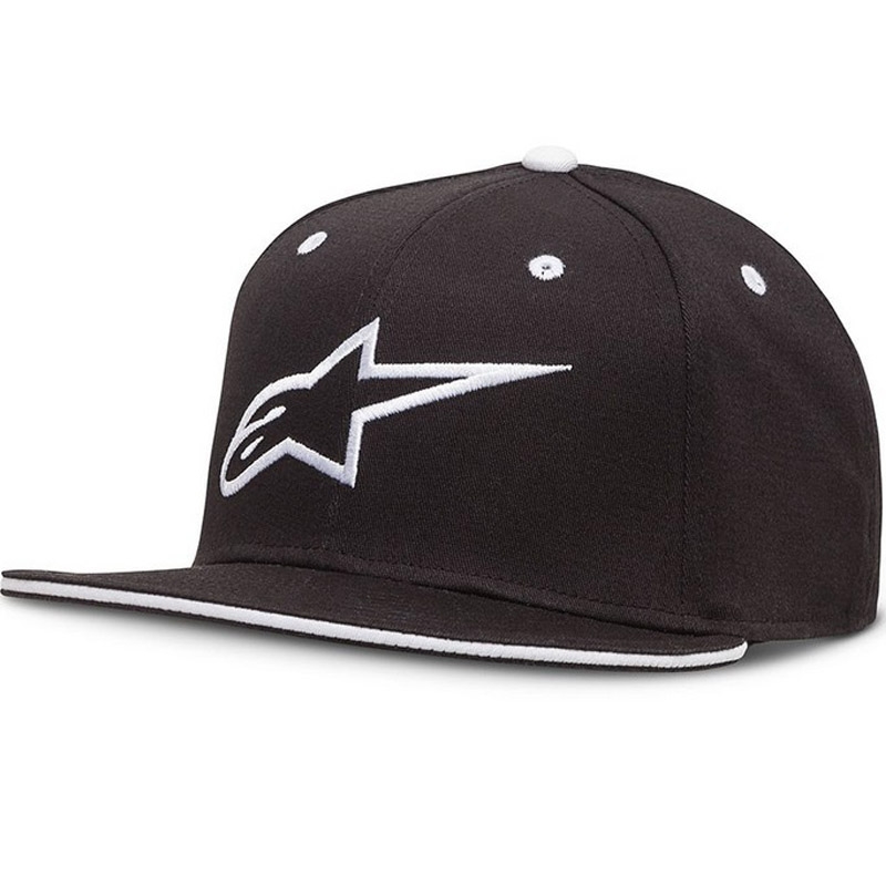Alpinestars Ageless Flatbill cepure melnā un baltā krāsā