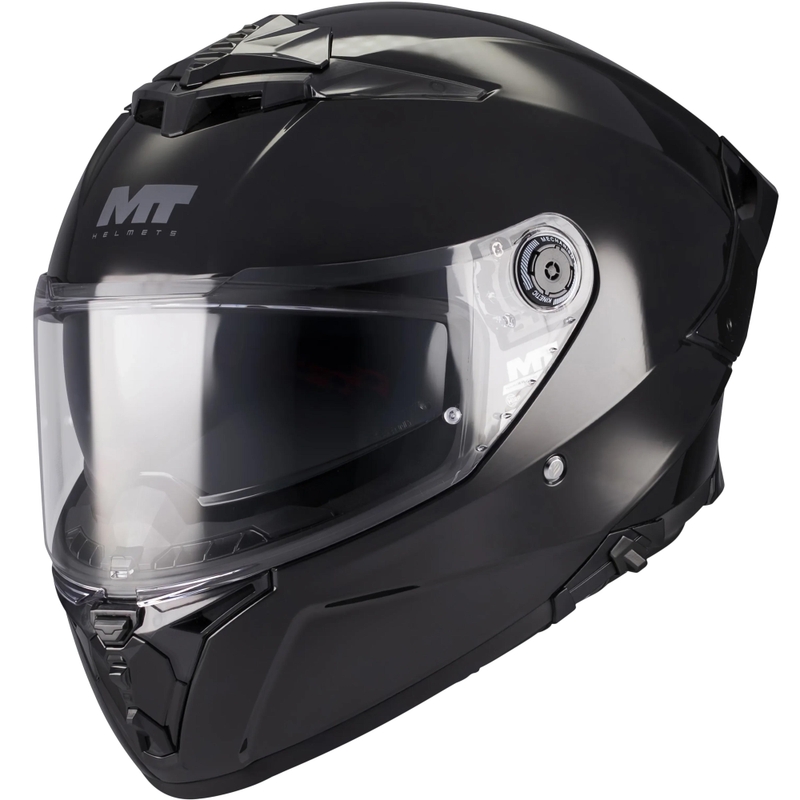 Pilna izmēra motocikla ķivere MT Thunder 4 R Pure A1 melna