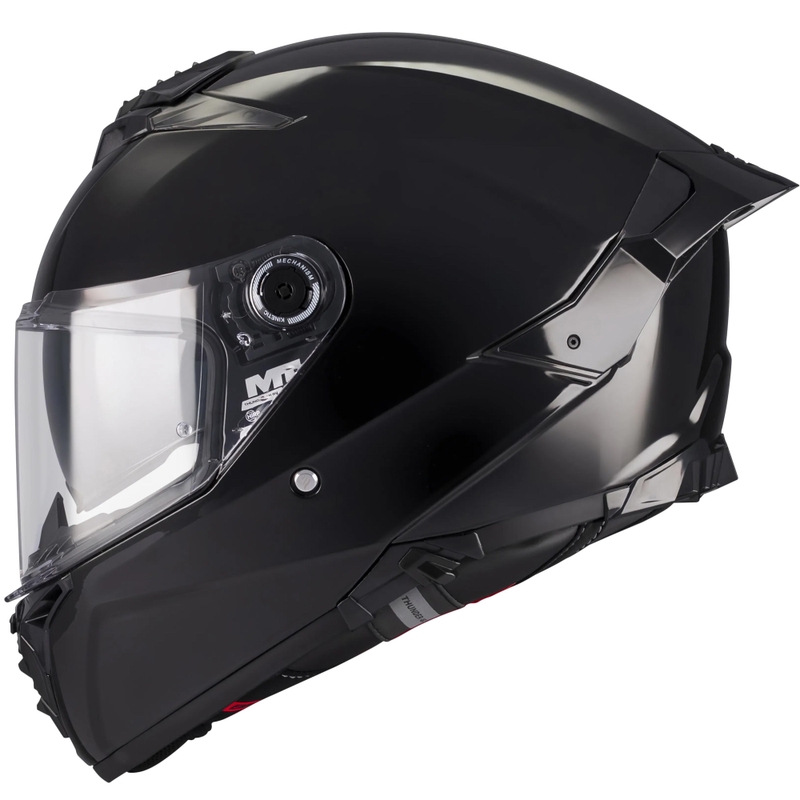 Pilna izmēra motocikla ķivere MT Thunder 4 R Pure A1 melna