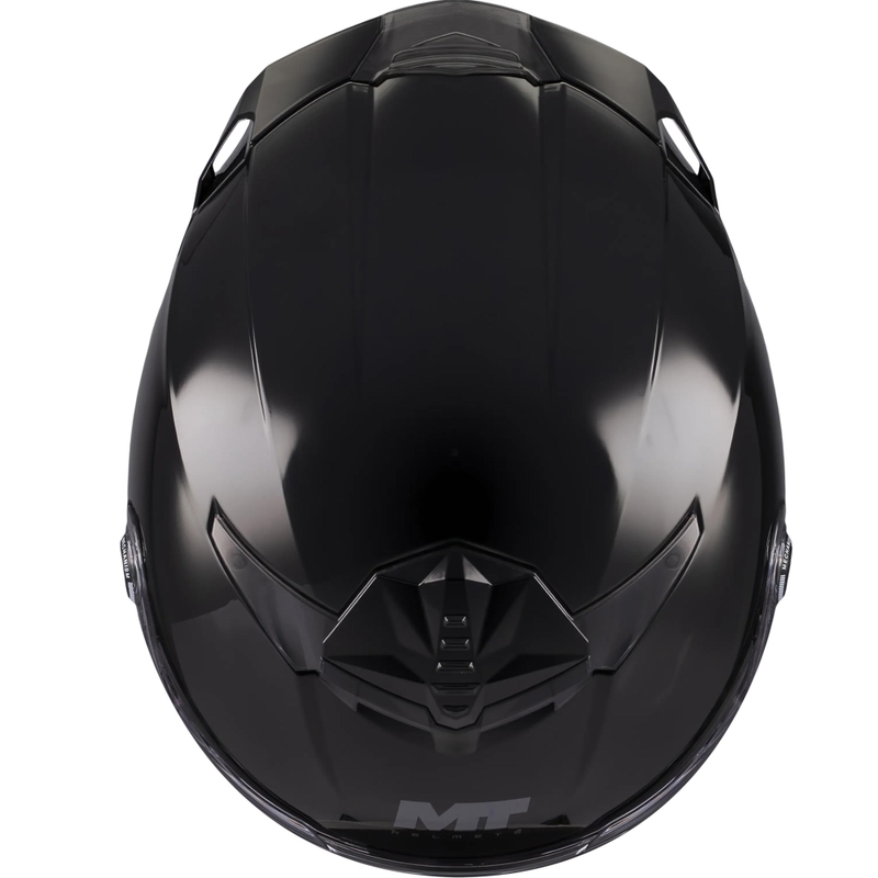 Pilna izmēra motocikla ķivere MT Thunder 4 R Pure A1 melna