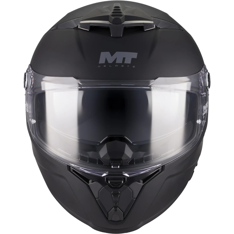 Pilna izmēra motocikla ķivere MT Thunder 4 R Pure A1 matēta melna