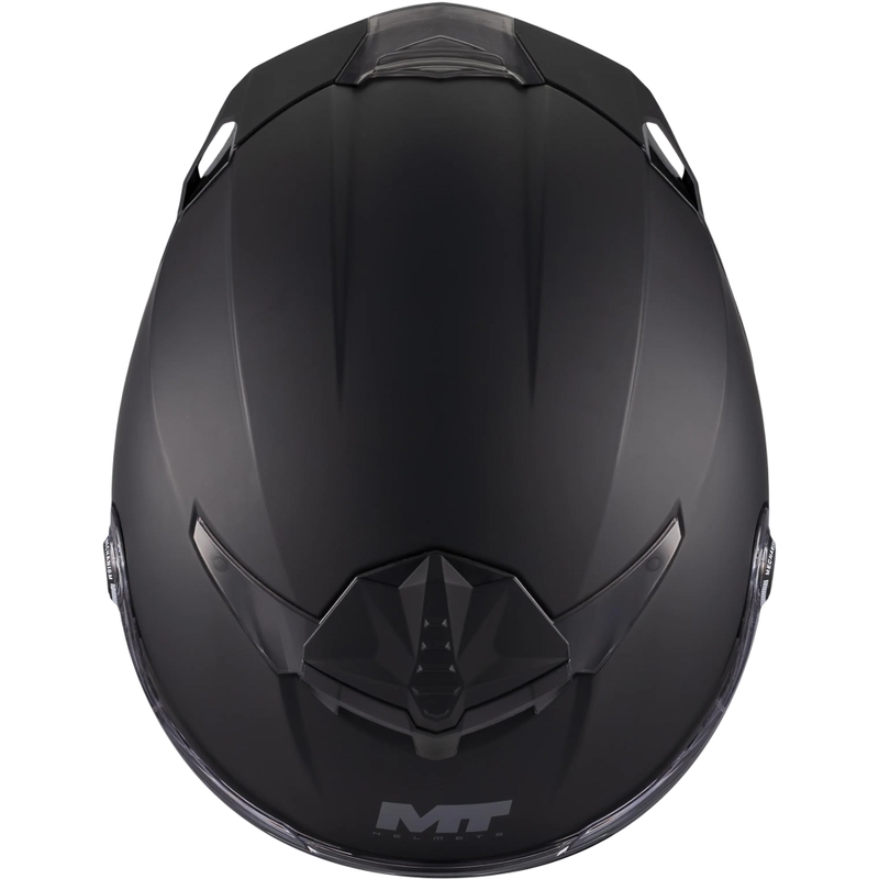 Pilna izmēra motocikla ķivere MT Thunder 4 R Pure A1 matēta melna