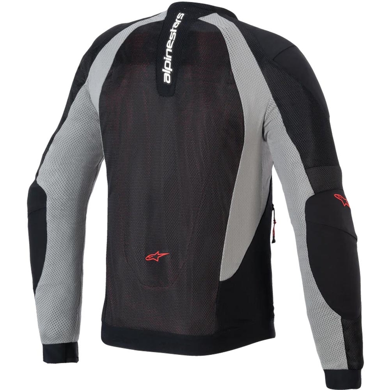 Alpinestars TROOP-AIR PRO Black-Light Grey-Red motocikla jaka