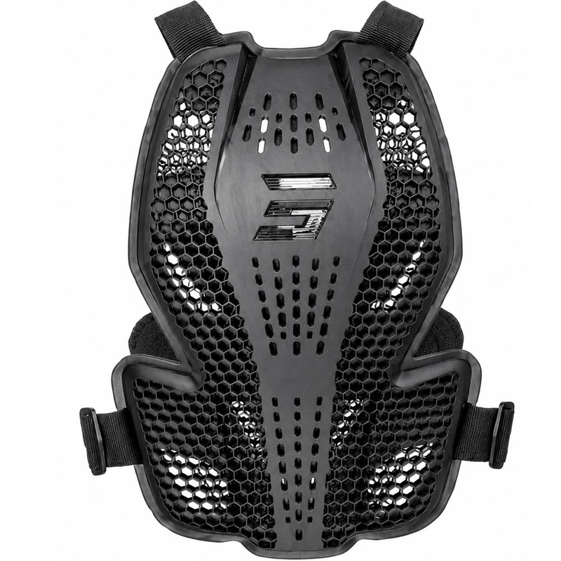 Shot Airflow Evo krūšu aizsargs, melns