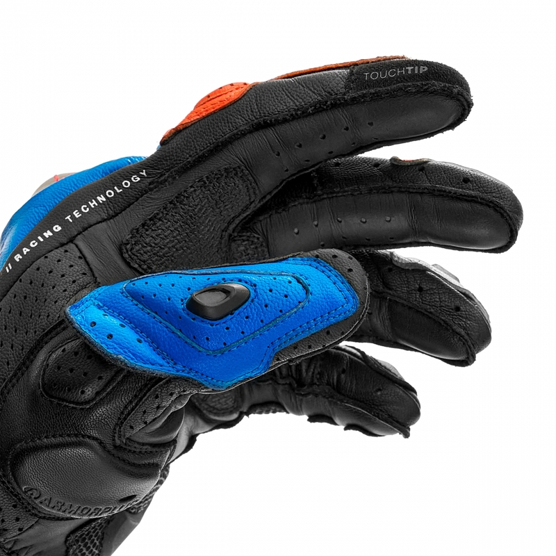 Shima RS-3 motocikla cimdi, zili