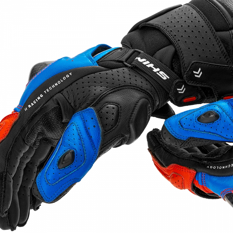 Shima RS-3 motocikla cimdi, zili