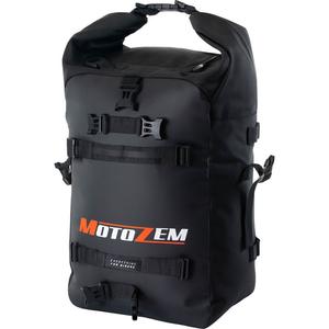 Ūdensizturīga motocikla soma MotoZem DryBag melna 27,5 l