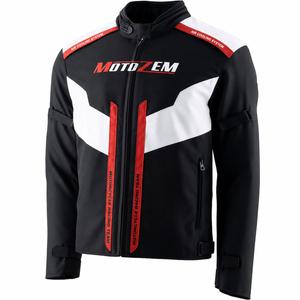 Motozem Team 2 motocikla jaka melna-balta
