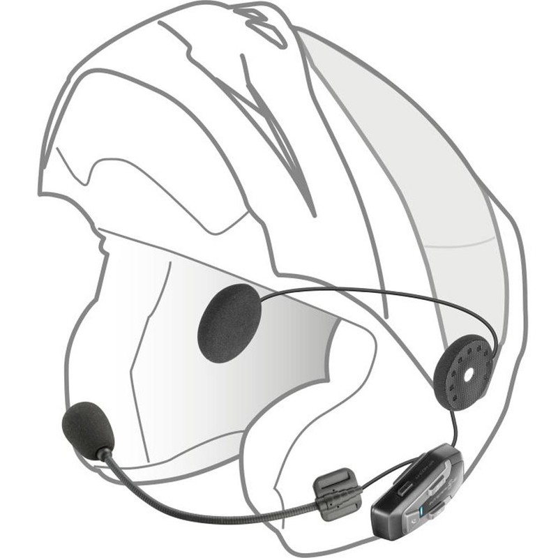 Bluetooth austiņas Interphone U-COM6R - Twin Pack