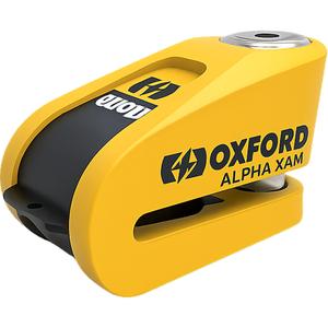 Oxford Alpha Alarm XA14 disku bremžu slēdzene dzelteni melna