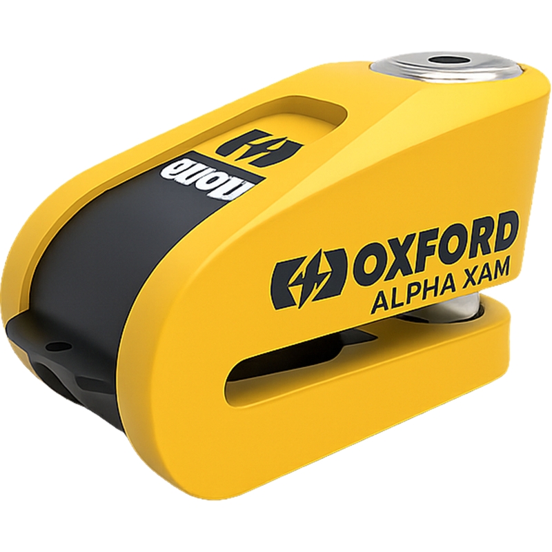 Oxford Alpha Alarm XA14 disku bremžu slēdzene dzelteni melna