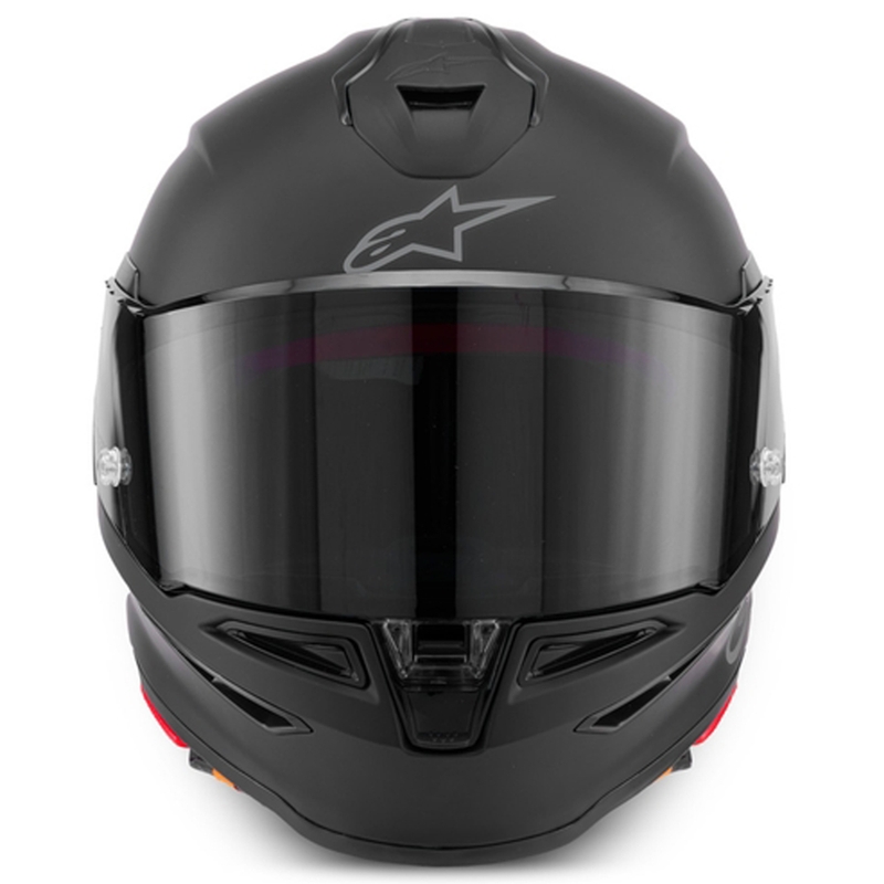 Alpinestars S-R7 Solid pilnas sejas motocikla ķivere matēti melna
