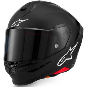 Alpinestars S-R7 Solid pilnas sejas motocikla ķivere matēti melna