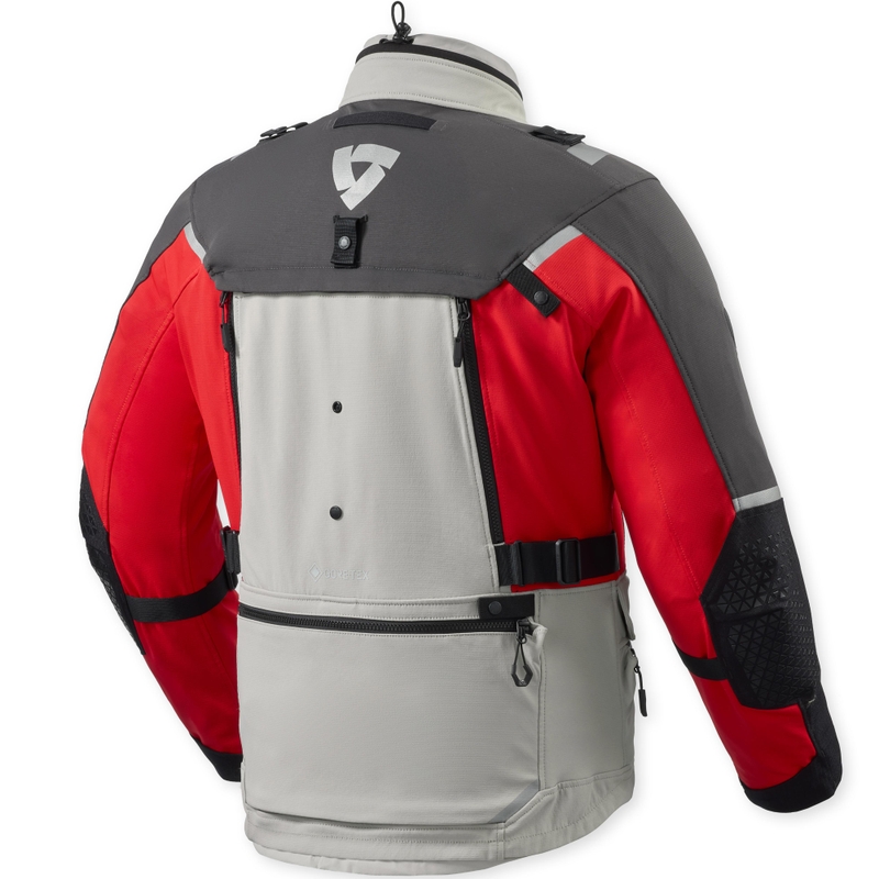 Revit Defender 4 GTX motocikla jaka antracīta-sarkana